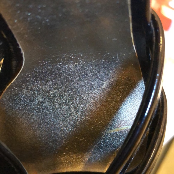 SH122 Steve Madden Haylow Black Patent Leather 7.5M - Picture 12 of 13